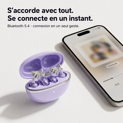 Avelyne™ Ecouteurs Bluetooth Open-Ear à Clip