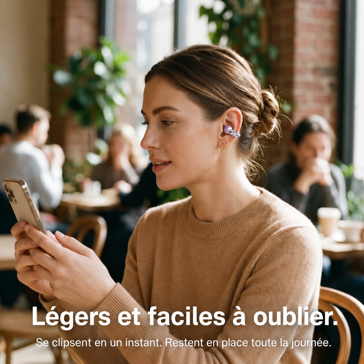 Avelyne™ Ecouteurs Bluetooth Open-Ear à Clip